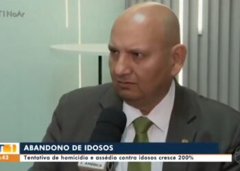 Delegado se emociona ao relatar abandono de idoso