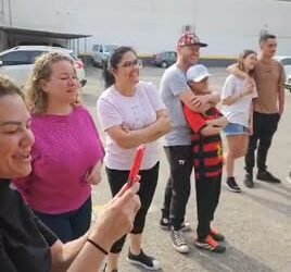 Família na RMC faz festa ao reencontrar idoso quase 20 km longe de casa