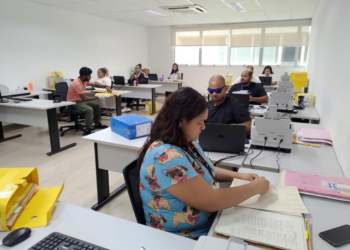 CGE apresenta projeto de digitalização com mão de obra de 40 pessoas surdas à Sefaz