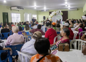 Com presença de dezenas de idosos, Secretaria de Assistência Social de Vila Rica realiza 1º encontro do grupo Saber Viver da Terceira Idade de 2025