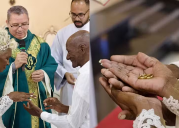 ‘Sonhos nunca envelhecem’: com ajuda de influencer, idosa viraliza ao realizar sonho de se casar na igreja; 