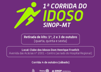 Corrida do idoso contará com 450 participantes; entrega de kits acontece esta semana