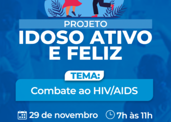 Projeto Idoso Ativo e Feliz oferece manhã de saúde e convivência