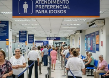 Lei brasileira garante prioridade para idosos a partir de 60 anos e o descumprimento pode gerar multa imediata
