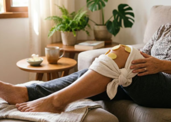 Idosos buscam alívio para dores no joelho com receita caseira de gengibre