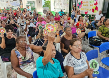 Projeto do TRE-MT se despede com aprendizado e siriri, no CCI Padre Firmo