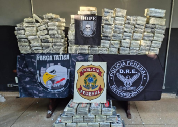 Forças de segurança apreendem 250 quilos de cocaína e causam prejuízo de R$ 15 milhões às facções criminosas