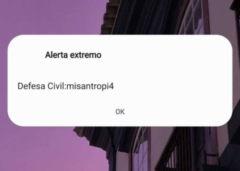 Moradores recebem alerta falso da Defesa Civil sobre evento extremo de ‘misantropia’