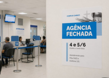 Agências do INSS não abrem nesta quinta (4) e sexta-feira (5) devido a feriado