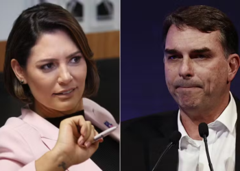 Pedido de voto de Michelle a Flávio reduz tensão, e campanha do presidenciável busca novo ato conjunto após crise