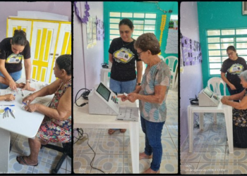 Zona Eleitoral de Juína leva cidadania a Centro de Convivência para Idosos