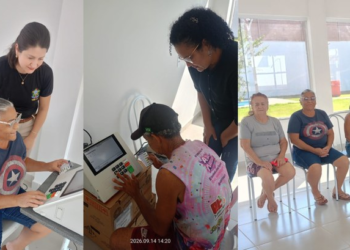 TRE-MT leva treinamento de inclusão a idosos de condomínio público em Jaciara