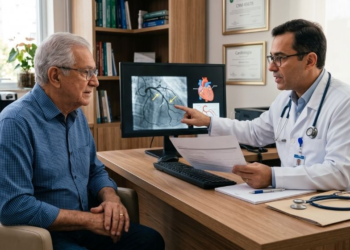Estudo aponta riscos cardíacos em idosos após hospitalizações por Covid