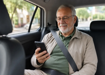 Idosos aderem cada vez mais ao transporte por aplicativo, aponta levantamento